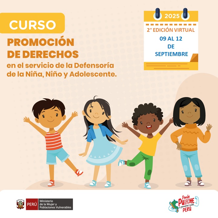 2 Edic - Promoción de Derechos desde las Defensorías de la Niña, Niño y Adolescente  2025