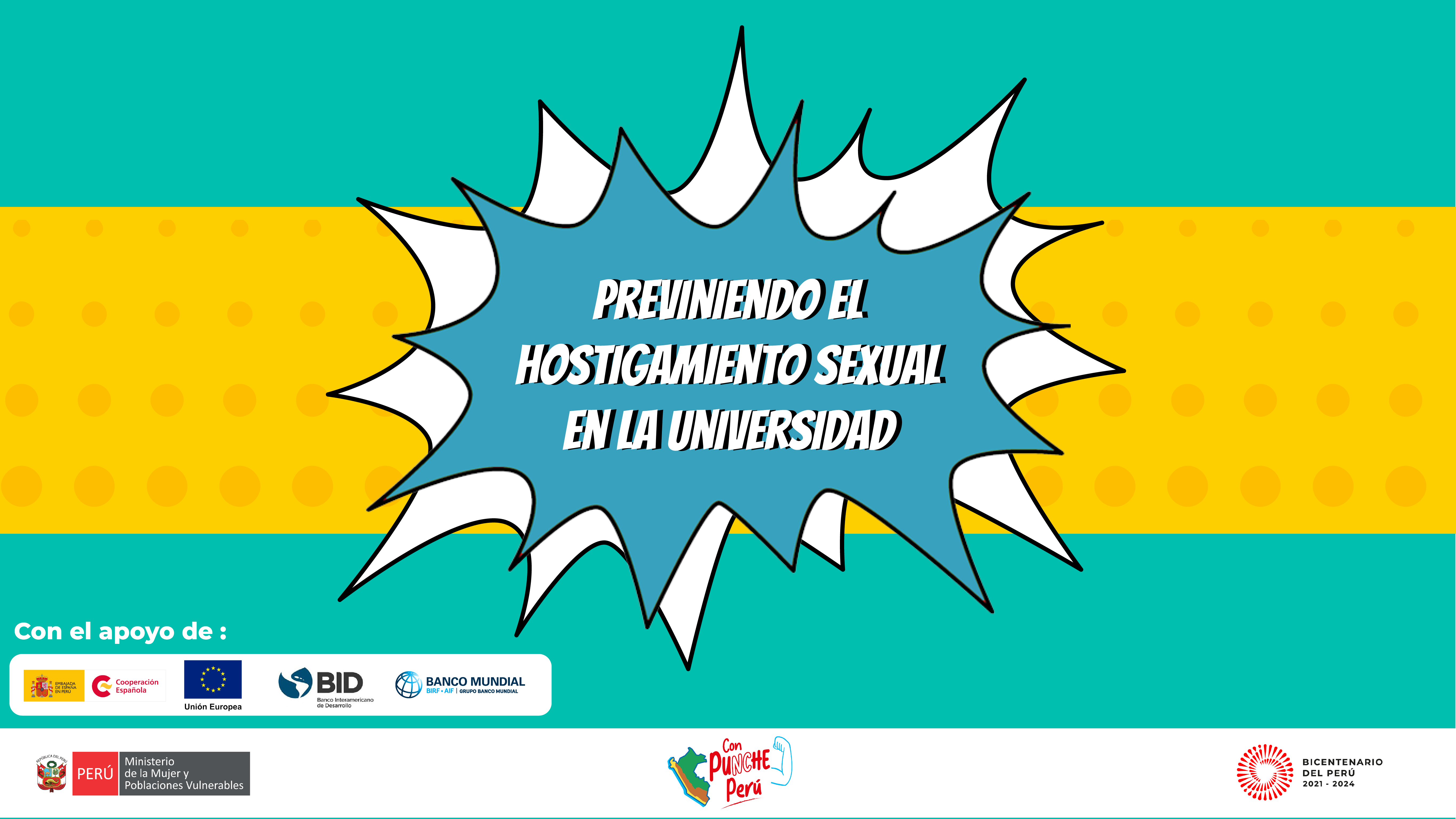 Curso “Previniendo el hostigamiento sexual en la universidad” - 1ra EDICION